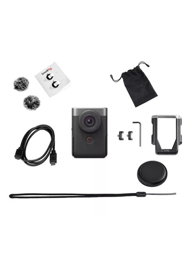 Canon - Powershot V10 Advanced Vlogging Camera Kit With 19 mm Lens - Image 1