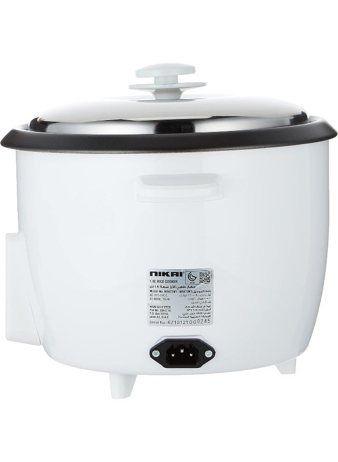 NIKAI Rice Cooker 1 L 700 W NR672N1 Red - Image 4