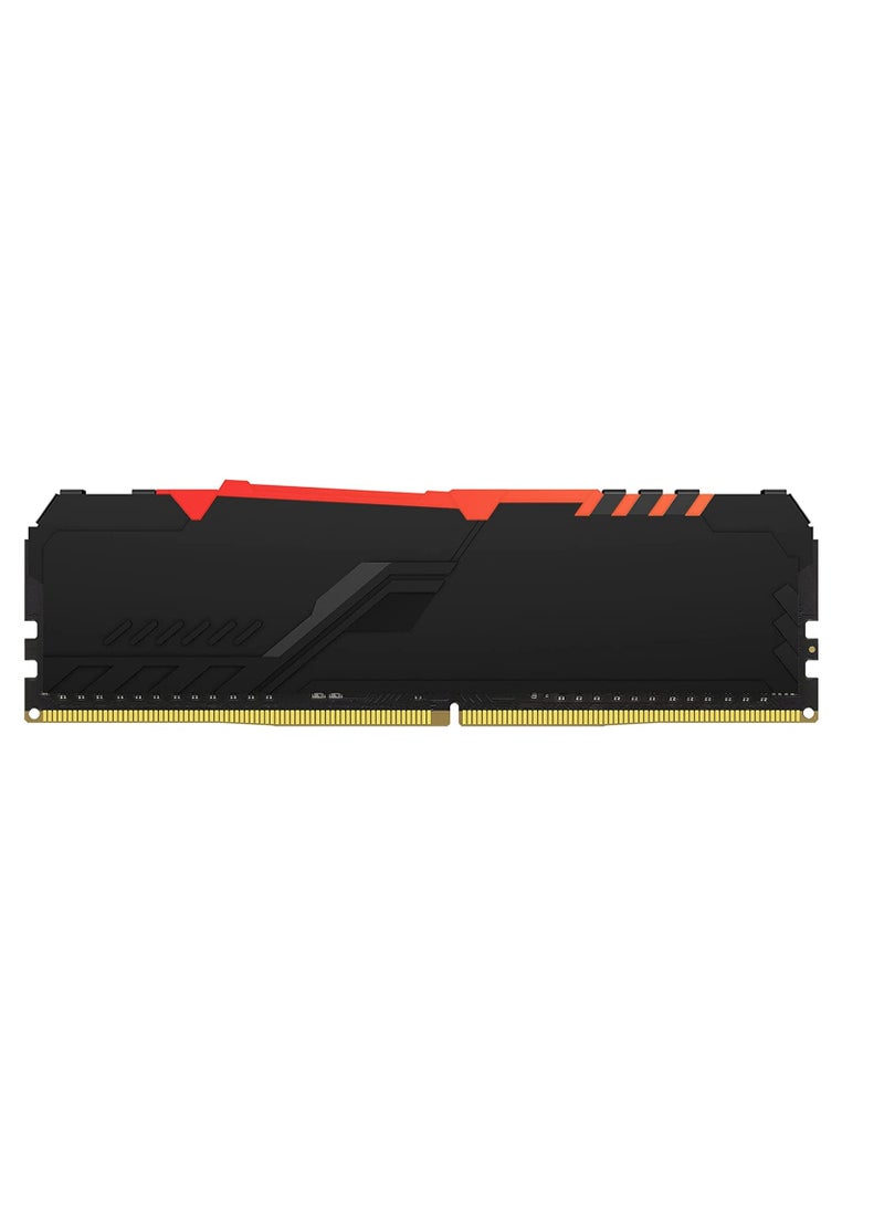 Kingston - Fury Beast RGB 16Gb (2x8Gb) 3200Mt/s DDR4 CL16 Desktop Memory Kit Of 2 KF432C16BBAK2/16 - Image 1