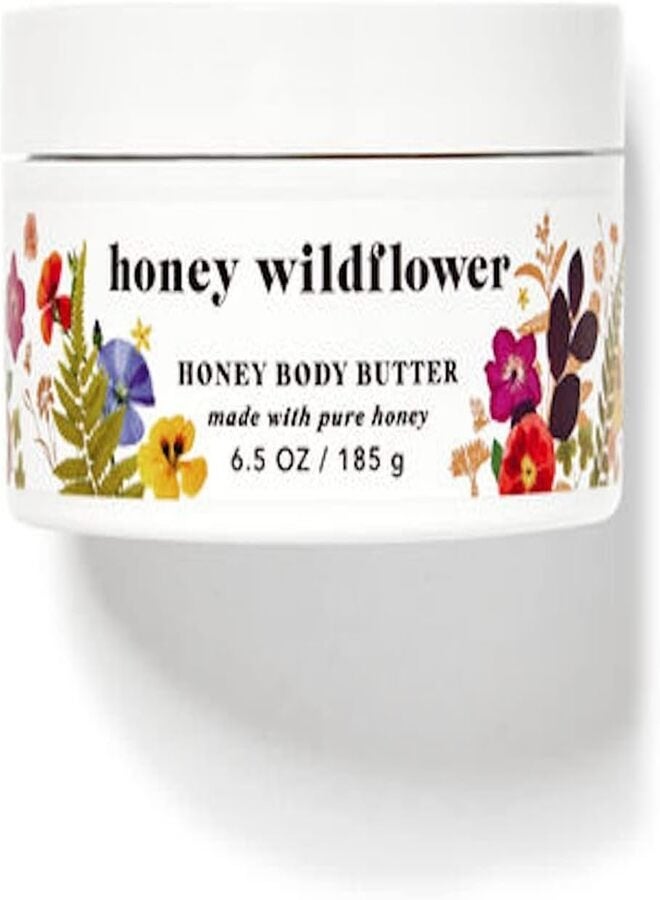 باث آند بودي وركس Bath and Body Works Honey Wildflower Body Butter With Shea & Coco Butter 185Ggrams - Image 2