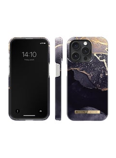 iDeal of Sweden iPhone 15 Pro Golden Twilight Marble Fashion Case Clear  - Image 4