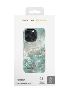 iDeal of Sweden iPhone 15 Pro Azura Marble Fashion Case Clear  - Image 4