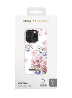iDeal of Sweden iPhone 15 Pro Floral Romance Fashion Case Clear  - Image 4