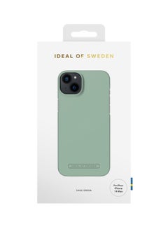 iDeal of Sweden Protective Case And Cover Seamless For iPhone 14 Max Sage Green  - Image 4