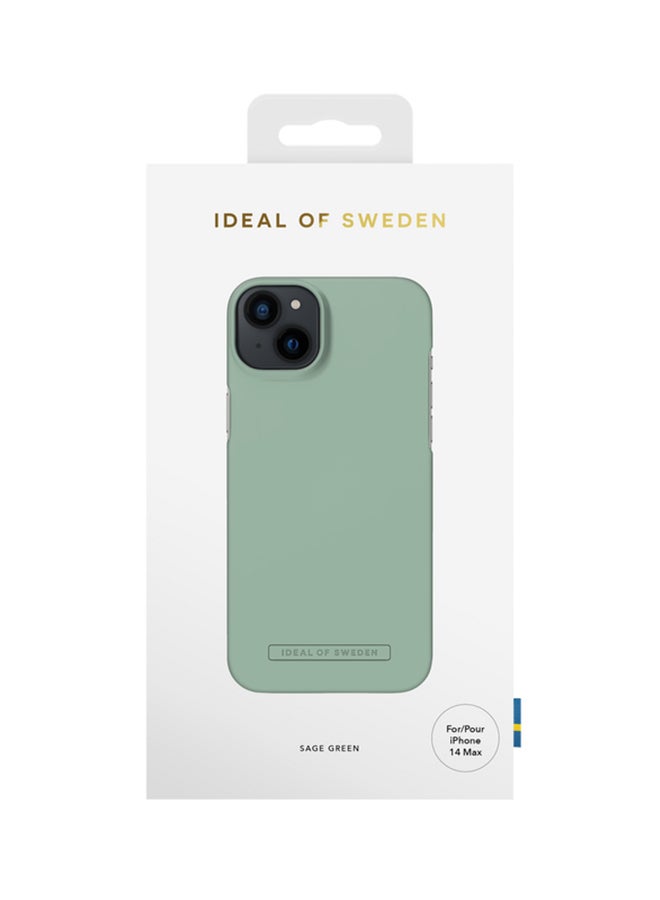 iDeal of Sweden Protective Case And Cover Seamless For iPhone 14 Max Sage Green - Image 4