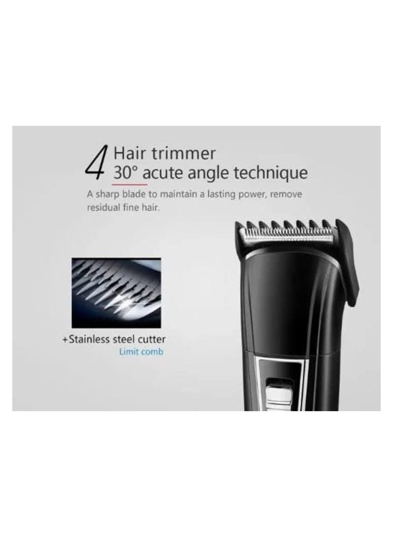 Kemei - KM-6558 3X1 Multi-Purpose Razor That Can Be Used To Shave Hair, Beard And Body Saudi Version - Image 1