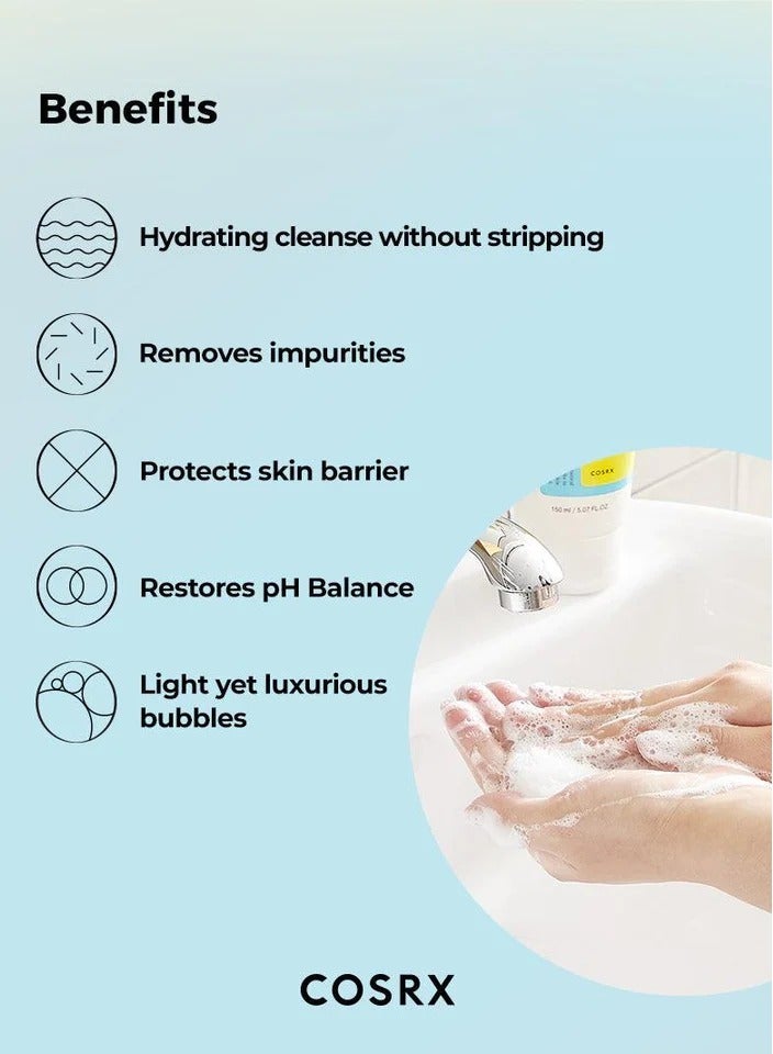 Cosrx - Low Ph Good Morning Gel Cleanser Clear 150.0ml - Image 1