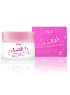 Fair and White SO WHITE Perfect Radiance Cream Premium Brightening Cream 180ml 