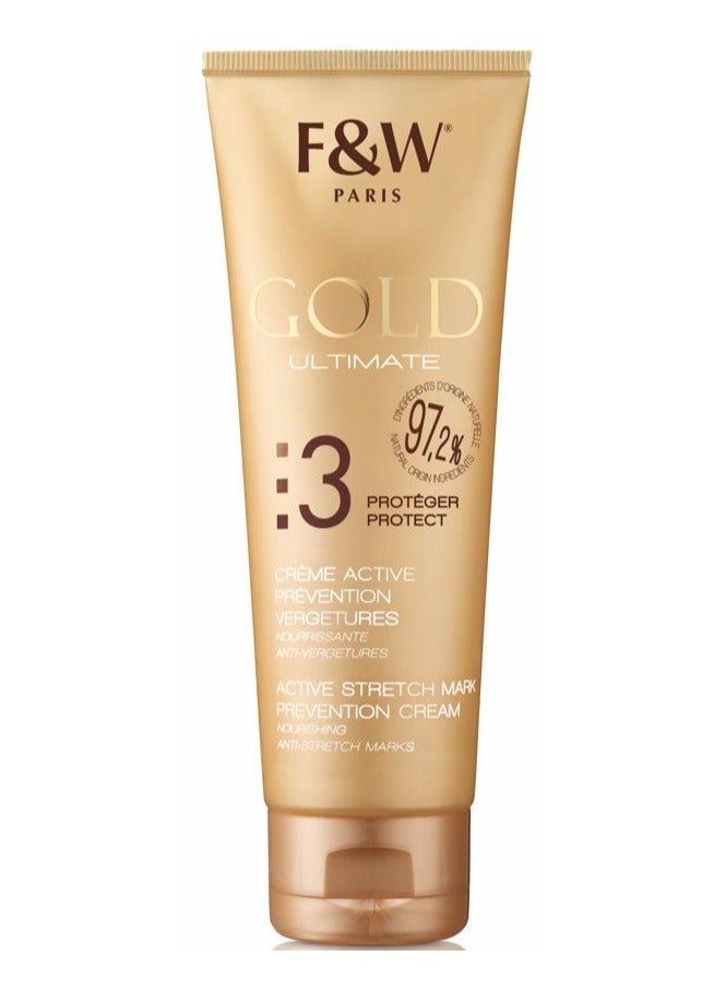 Fair and White GOLD Ultimate Active stretch mark prevention cream 125ml 