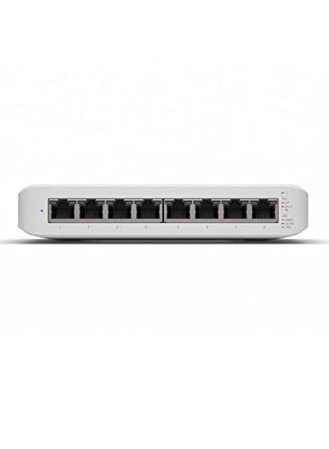 UBIQUITI UniFi Switch Lite 8 PoE | 8-Port Gigabit Switch with 4 PoE+ 802.3at Ports (USW-Lite-8-PoE) White  - Image 3