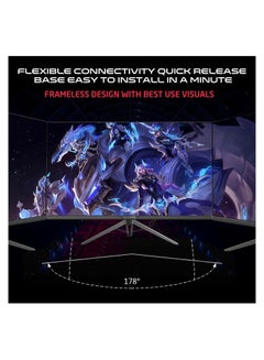 GameOn 32 inch UHD (3840 x 2160 - 16:9) 144Hz, MPRT 0.5ms, HDMI 2.1, IPS Gaming Monitor (Support PS5) GOP32UHD144IPS BLACK  - Image 5