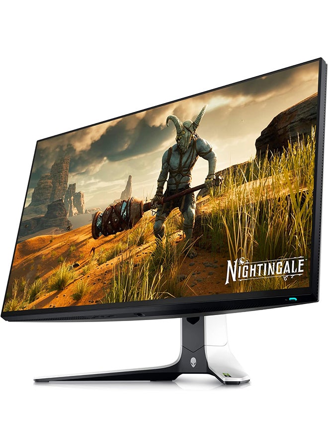 DELL - Alienware AW2723DF 27 Inch QHD (2560x1440) Gaming Monitor, 280Hz (OC), Fast IPS, 1ms, AMD FreeSync Premium Pro, NVIDIA G-SYNC Compatible, 95% DCI-P3, HDR, DisplayPort, 2x HDMI, 5x USB, 3 Year Warranty Lunar Light - Image 1