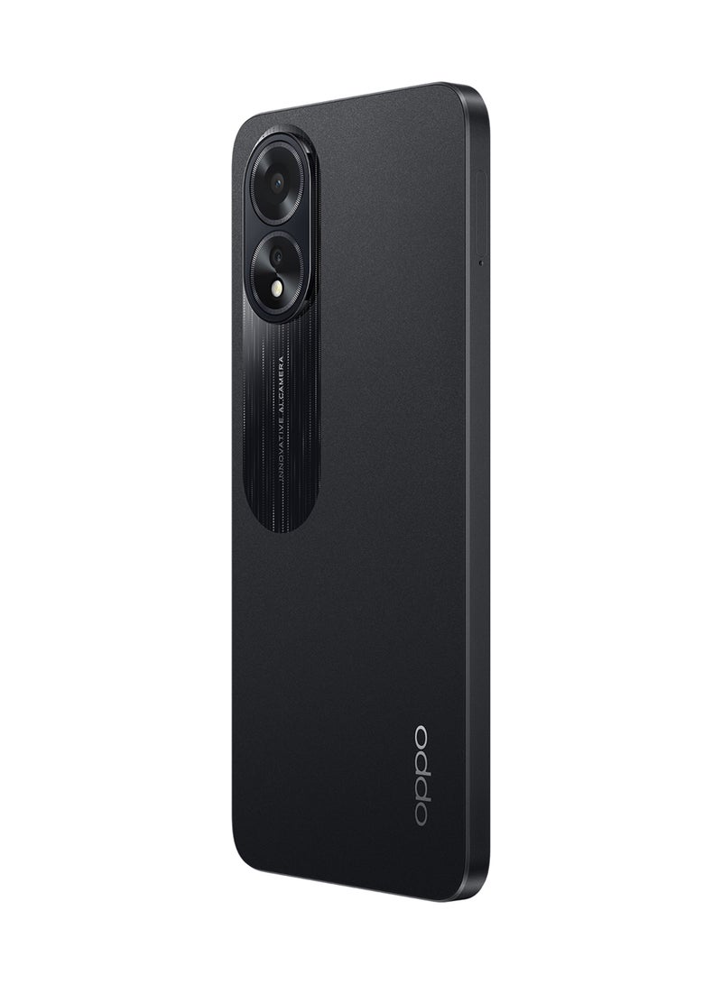 OPPO - A18 Dual Sim Glowing Black 4GB RAM 128GB 4G - Middle East Version - Image 1
