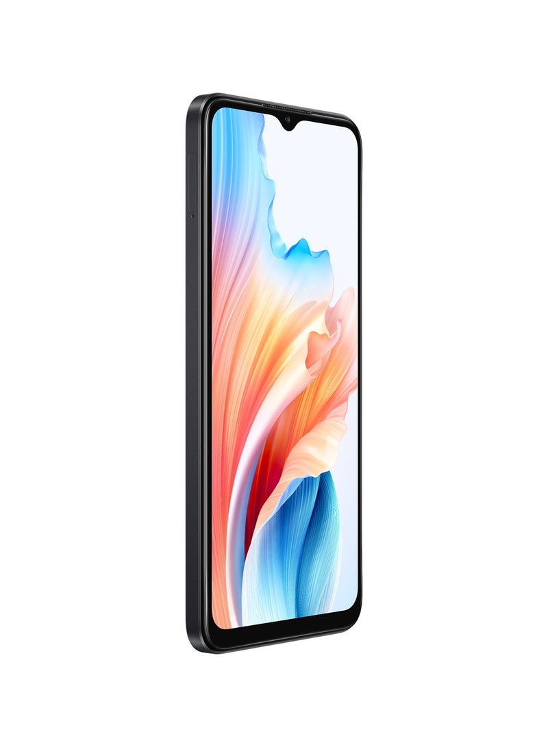 OPPO - A18 Dual Sim Glowing Black 4GB RAM 128GB 4G - Middle East Version - Image 1