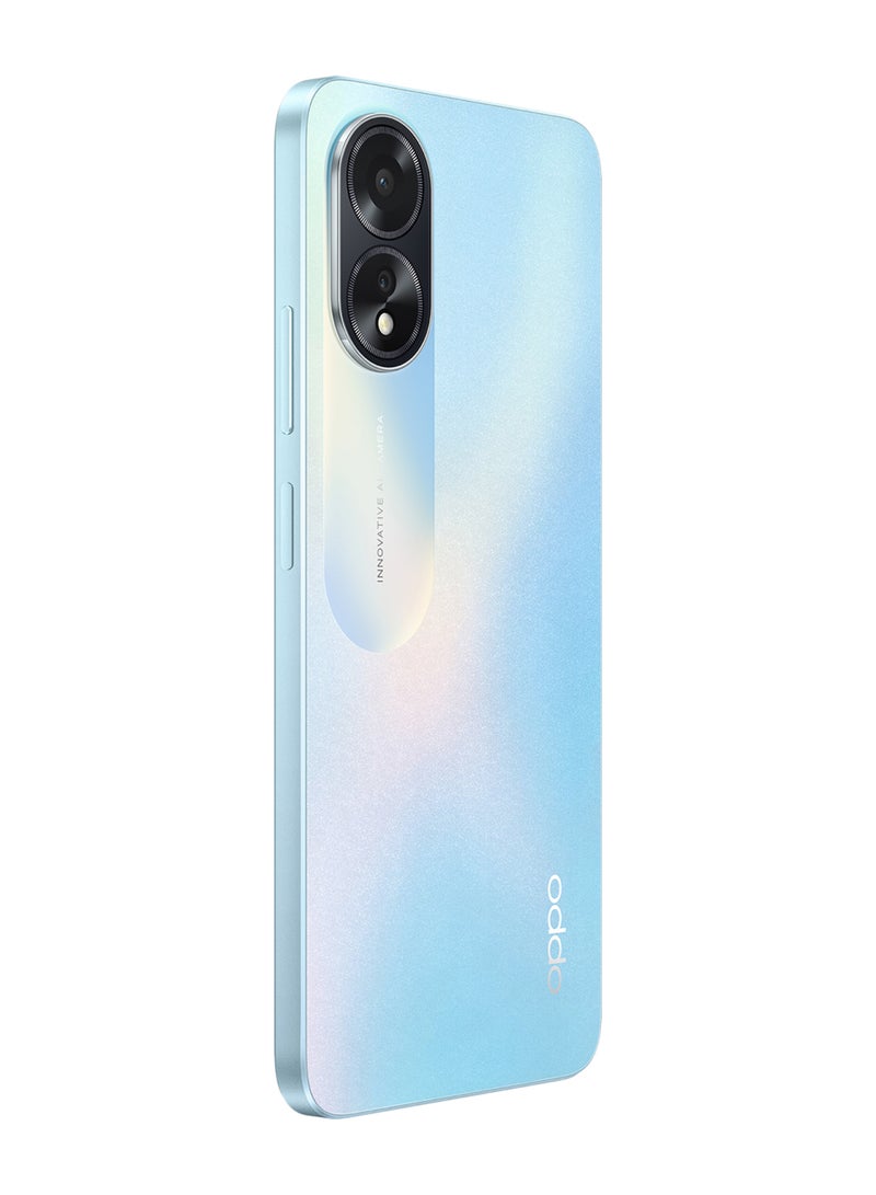 OPPO - A18 Dual Sim Glowing Blue 4GB RAM 128GB 4G - Middle East Version - Image 1
