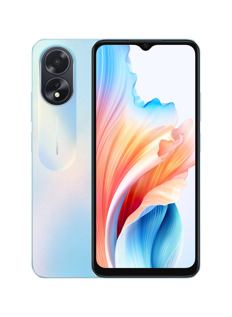 OPPO - A18 Dual Sim Glowing Blue 4GB RAM 128GB 4G - Middle East Version - Image 1