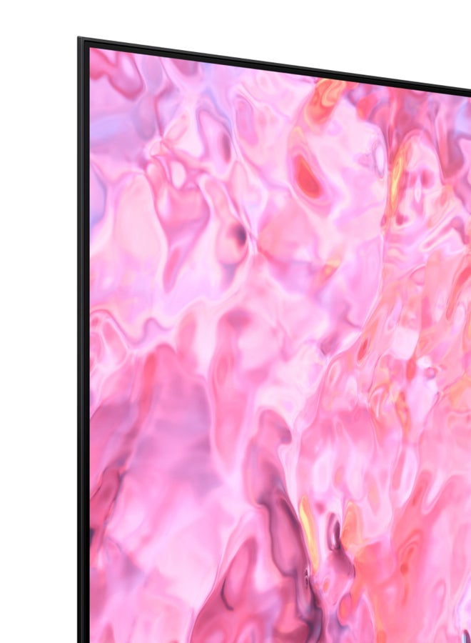 Samsung - 50-Inch QLED TV 2023,Refresh rate 50Hz,Quantum Processor Lite 4K,N/A,Motion Xcelerator,20W,Tizen™ Smart TV,3HDMI,2USB,Slim look QA50QE1CAUXSA Grey - Image 1