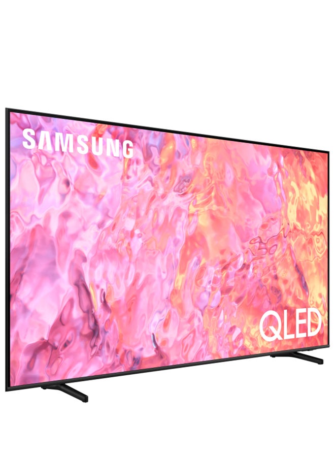 Samsung - 50-Inch QLED TV 2023,Refresh rate 50Hz,Quantum Processor Lite 4K,N/A,Motion Xcelerator,20W,Tizen™ Smart TV,3HDMI,2USB,Slim look QA50QE1CAUXSA Grey - Image 1