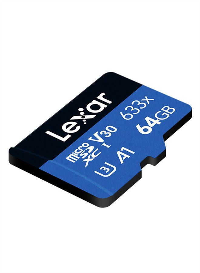 ليكسار - بطاقة TF 633x بطاقة Micro SD عالية الأداء من الفئة 10 U3 A1 V30 بطاقة TF عالية السرعة للهاتف وكاميرا السيارة ولوحة القيادة - Image 1