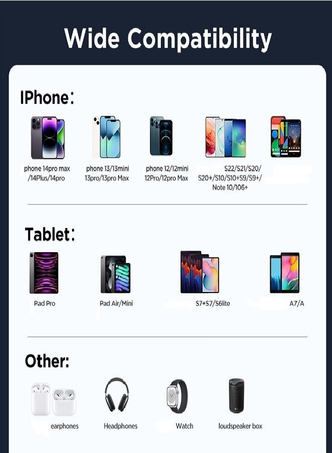 جوي روم شاحن سيارة شحن سريع PD 30W 2PD + 1 USB iPhone 15 Pro شاحن سريع الشحن هاتف السيارة قابس محول لهاتف iPhone 15، Galaxy S23، Huawei، iPad Pro، Xiaomi، إلخ - Image 5