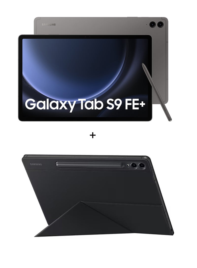 Galaxy Tab S9 FE Plus Gray 8GB RAM 128GB Wifi With Book Cover - Middle East Version - pnsku/N70013298V/45/_/1697114043/0dd6b62f-ac22-4f8d-b204-bce80df2054f