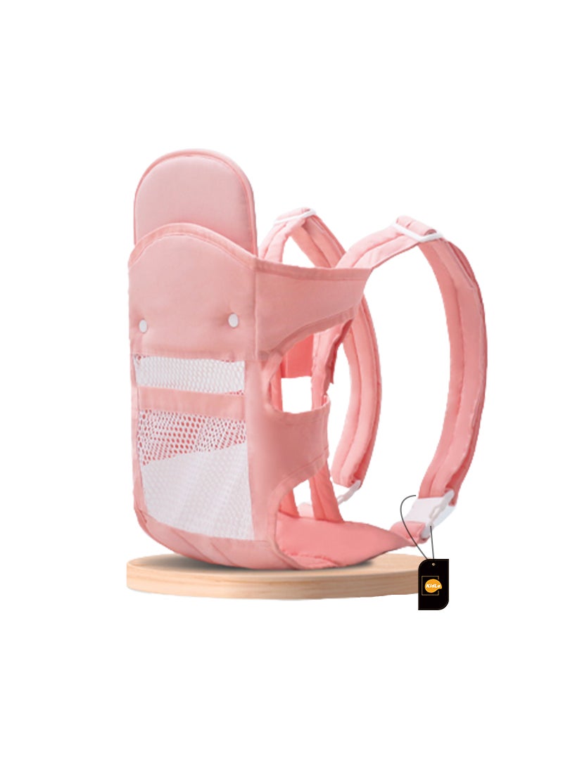 كيدل حامل أطفال أمامي وخلفي للاستخدام المزدوج للخروج في الصيف بسيط يحمل الطفل في الأمام بشكل أفقي يحمل ظهر الأطفال قطعة أثرية للأطفال - Image 1