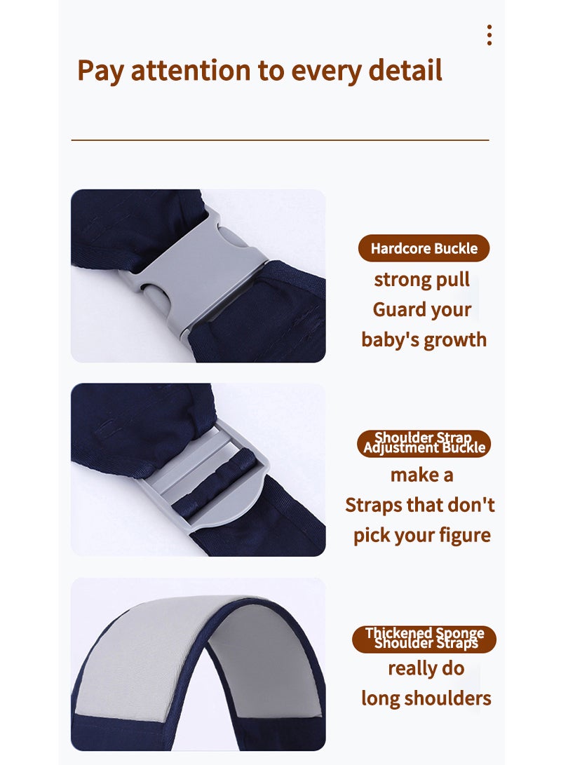 Kidle Newborn Baby Sling, Ice Silk, Sling, Carrying, Holding Baby Artifact Summer - Image 2