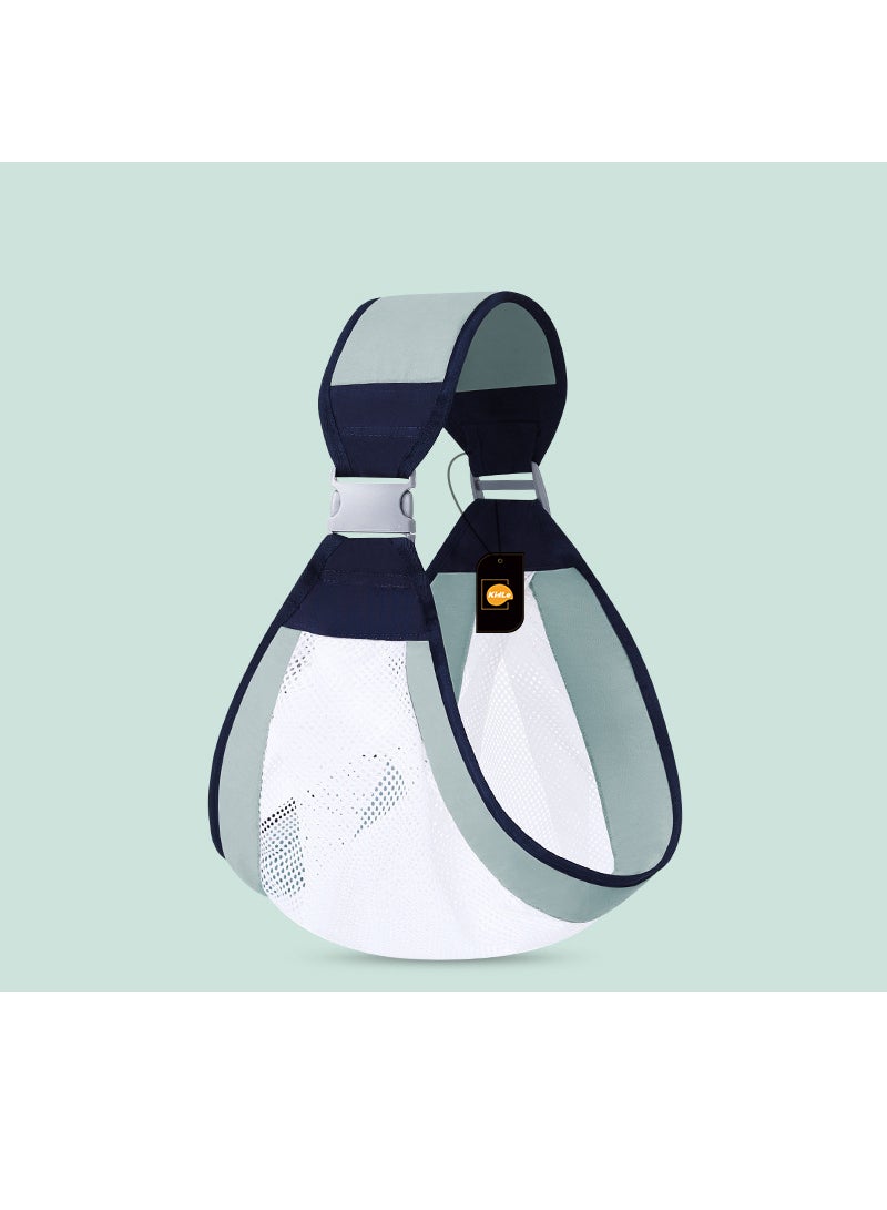 Kidle Newborn Baby Sling, Ice Silk, Sling, Carrying, Holding Baby Artifact Summer - Image 1