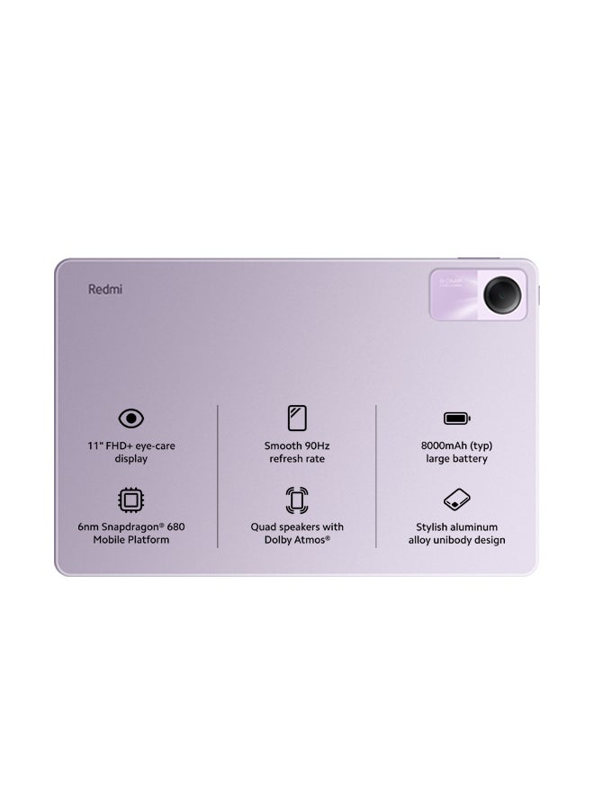 Xiaomi - Redmi Pad SE 11-Inch FHD+ Display Lavender Purple 8GB RAM 256GB Wifi - Global Version - Image 1