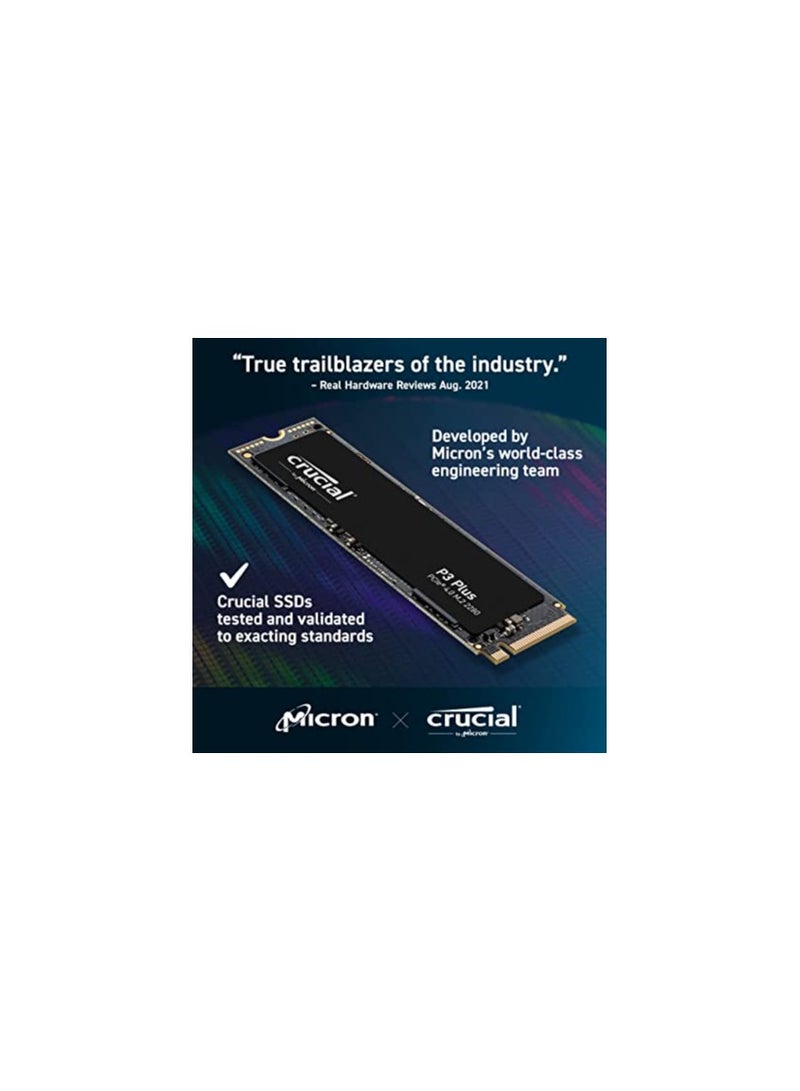 crucial - P3 Plus PCIe 4.0 3D NAND NVMe M.2 Ssd 1 TB - Image 1