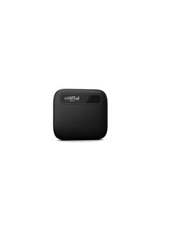 crucial Crucial X6 Portable External SSD, 1TB Capacity, Up to 800 MB/s Sequential Read, USB 3.2 Gen-2 Interface, Drop, Shock & Vibration Proof, Black | CT1000X6SSD9 1 TB  - Image 1