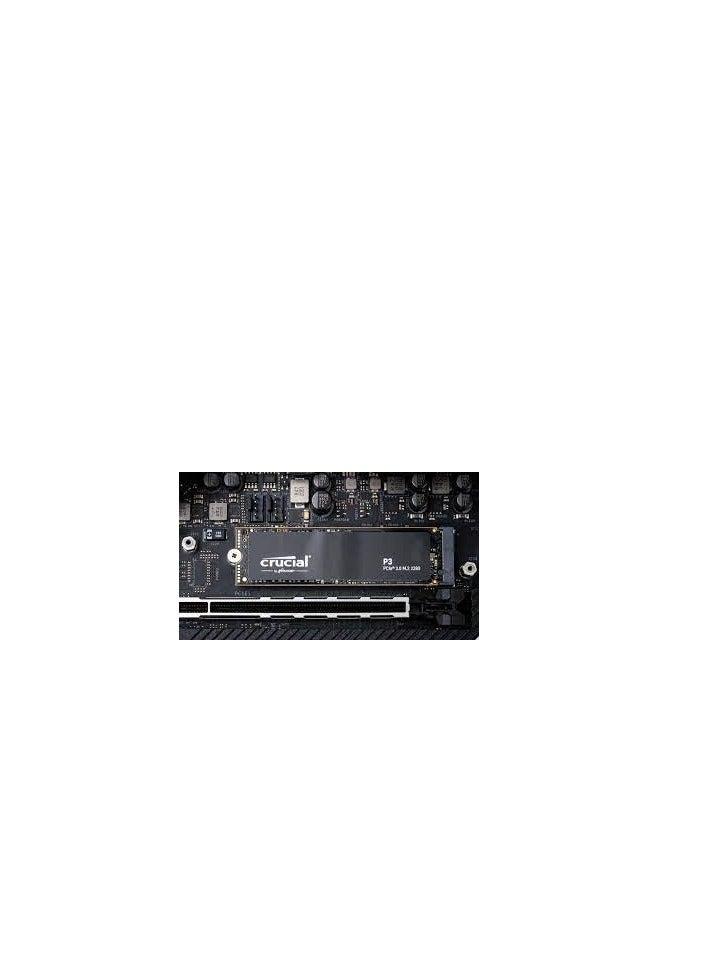 كروشيال - P3 PCIe 3.0 3D NAND NVMe M.2 SSD - Image 1