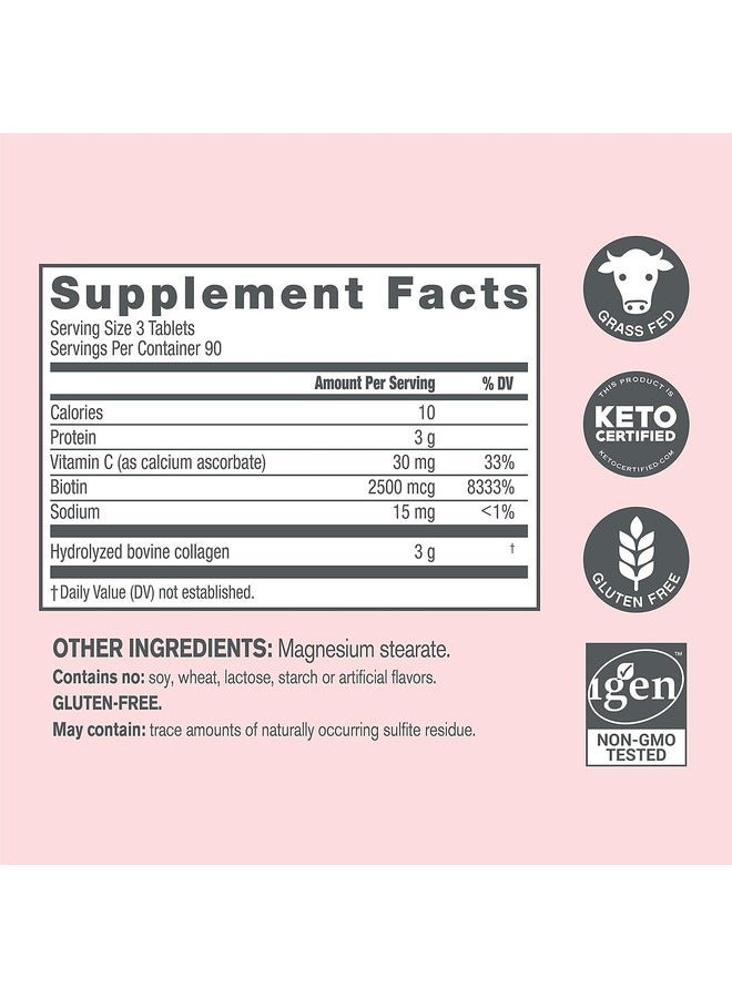 NEOCELL - Super Collagen, Vitamin C And Biotin, 270 Tablets - Image 1
