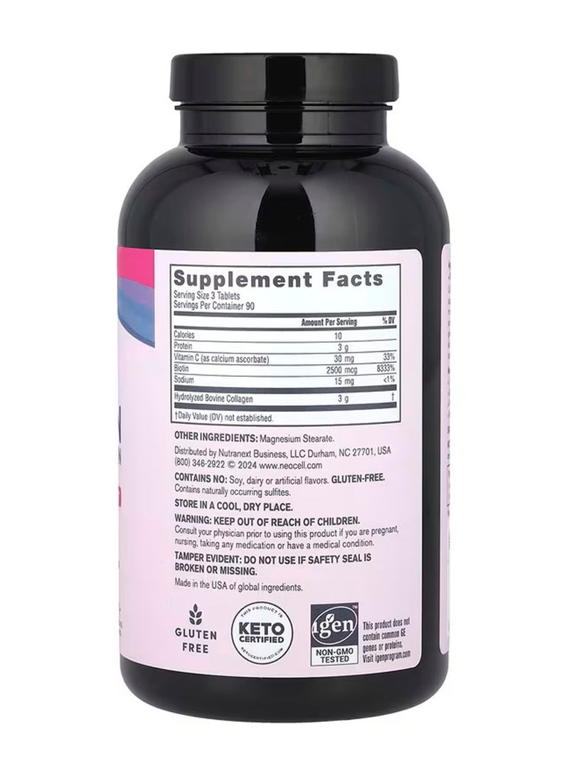 NEOCELL - Super Collagen, Vitamin C And Biotin, 270 Tablets - Image 1
