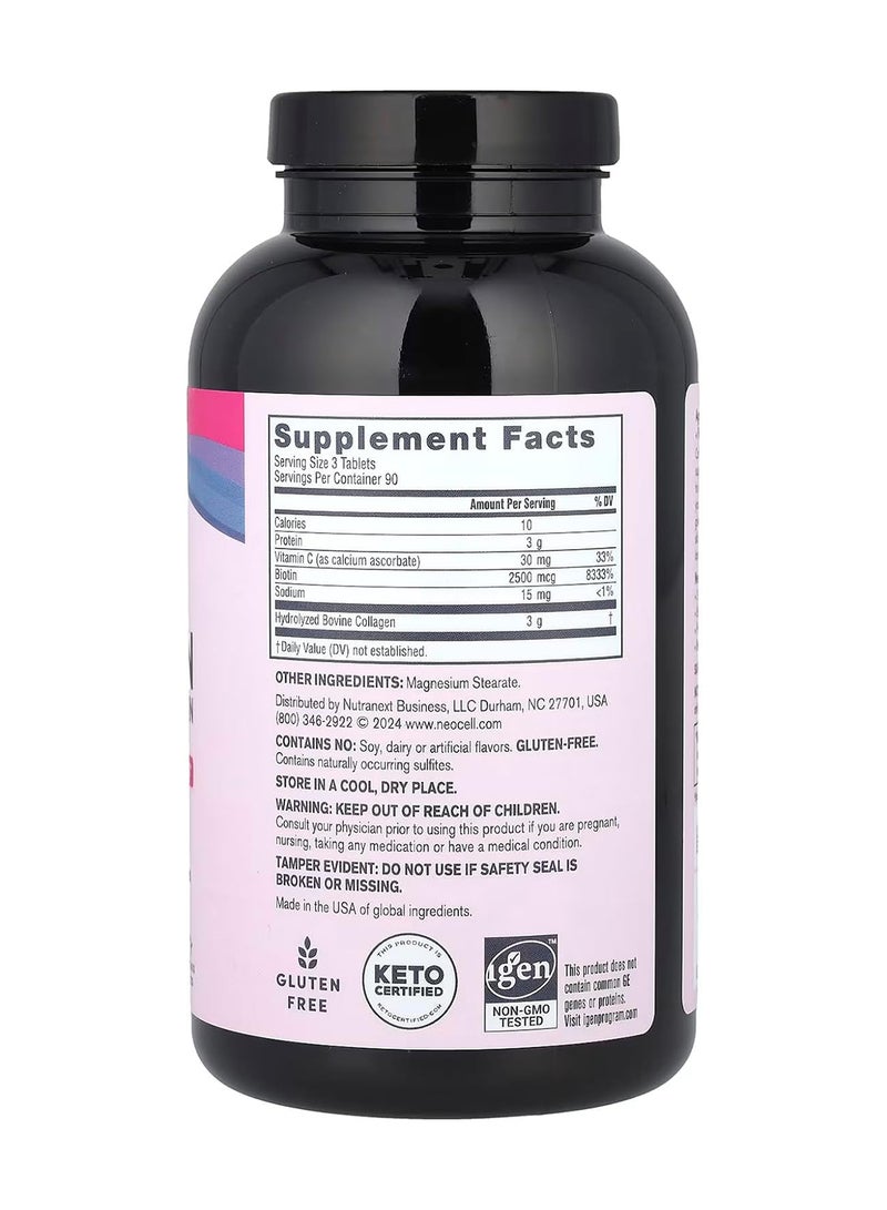 NEOCELL - Super Collagen, Vitamin C And Biotin, 270 Tablets - Image 1
