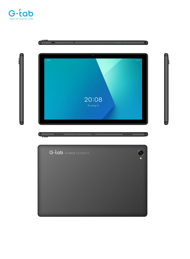 G-Tab C10 Pro Tablet, 10.1 Inch WiFi Kids, Quad Core, 4Gb Ram+64Gb Rom, 5Mp Front+8Mp Rear Camera, IPS LCD, Tempered Glass Touch, 6000mAh Battery With EVA Case, 1 Year Warranty  - Image 4