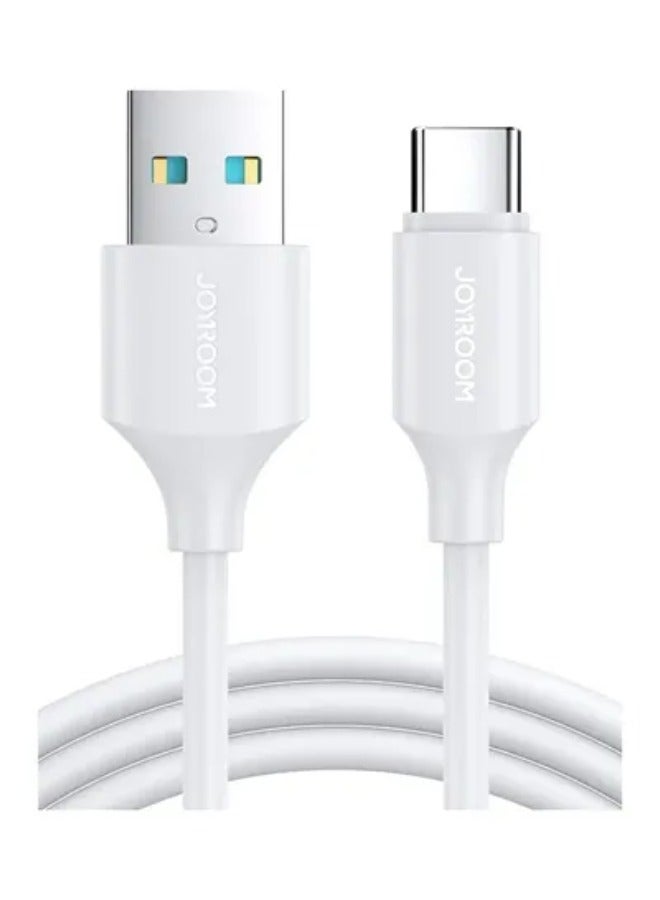 جوي روم - S-UC027A9 كابل بيانات 3A USB إلى USB-C Type-C للشحن السريع بطول 1 متر - Image 1