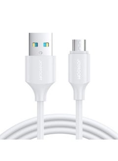 JOYROOM S-UM018A9 USB A To Micro USB Data Cable, Length:1m White