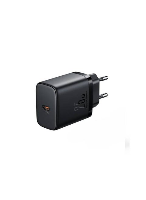 JR-TCF11EU PD 25W Mini intelligent fast charger USB-C Black