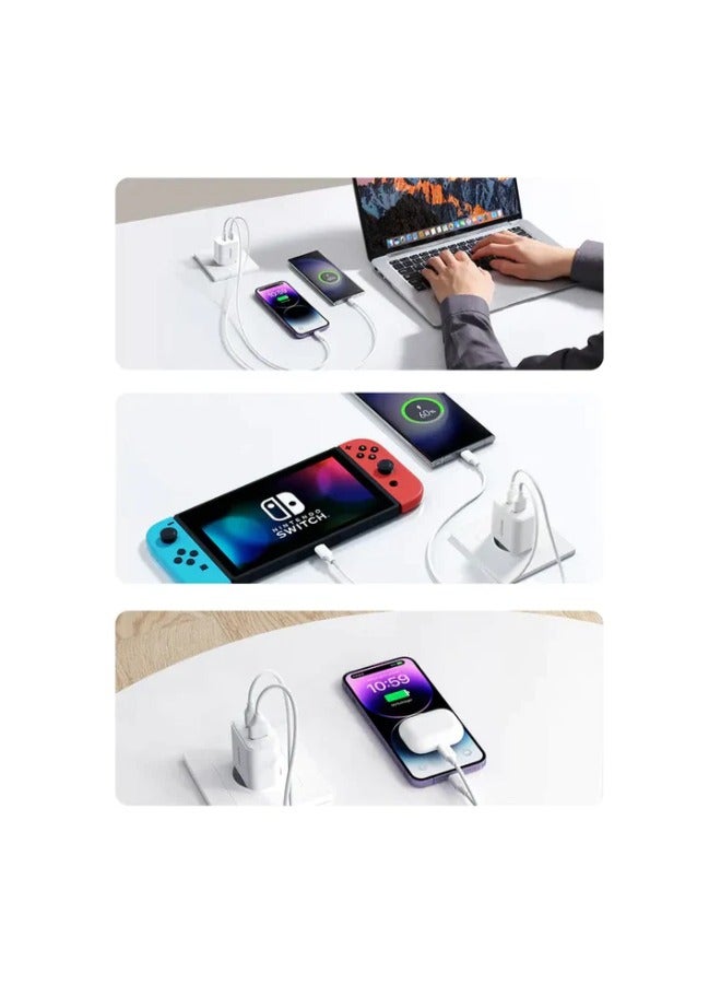 جوي روم Joyroom طقم شاحن سريع ثنائي المنافذ 20 واط  - Image 3
