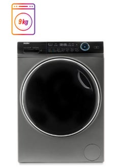 Haier Haier 9kg Front Load Washing Machine Silver HW90-B14979S8U1 9 kg HW90-B14979S8U1 Silver  - Image 1