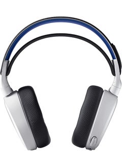 ستيل سيريز سماعة الألعاب اللاسلكية SteelSeries Arctis 7P+¬† - تردد 2.4 جيجا هرتز - عمر بطارية يصل إلى 30 ساعة - لأجهزة الكمبيوتر الشخصية وPS5 وPS4 وMac وAndroid وSwitch - باللون الأبيض  - Image 5