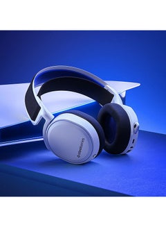 SteelSeries Arctis 7P+ Wireless Gaming Headset  - Lossless 2.4 GHz - 30 Hour Battery Life - For PC, PS5, PS4, Mac, Android and Switch - White - pnsku/N70013503V/45/_/1699533423/185c565f-e2fa-4228-ab69-e728680f5715