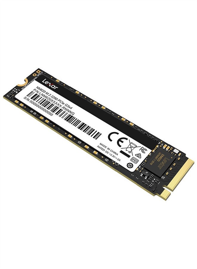 Lexar - NM620 M.2 Ssd Solid Satate Drive PCIe3.0 4-Channel NVMe1.4 Standard Up To 3300Mb/s Read Speed Large Capacity 512 GB - Image 1
