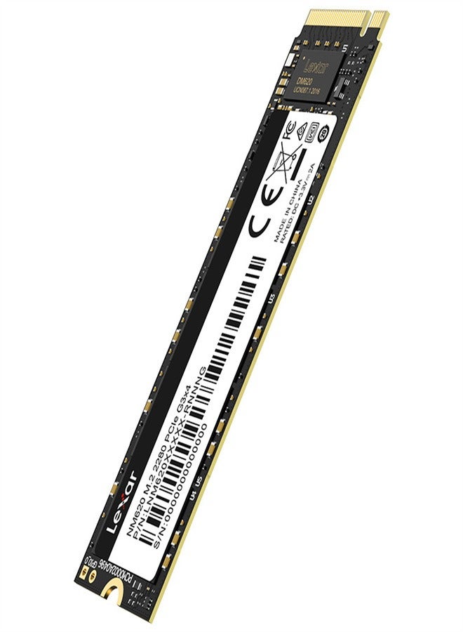 Lexar - NM620 M.2 Ssd Solid Satate Drive PCIe3.0 4-Channel NVMe1.4 Standard Up To 3300Mb/s Read Speed Large Capacity 512 GB - Image 1