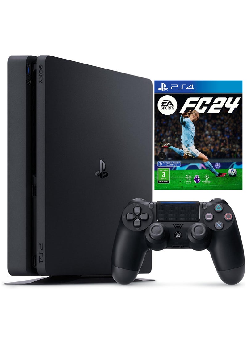 Sony PlayStation 4 Slim 500GB Console With FC 24  - Image 1