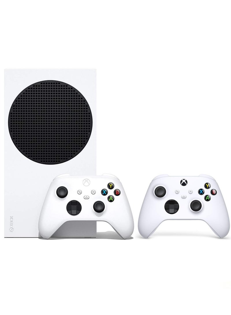 Microsoft - Xbox Series S 512 GB Digital Console With Extra Wireless Controller - White - Image 1