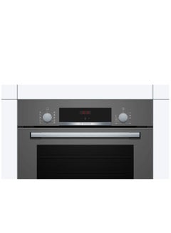 BOSCH Built-In Electric Oven 60Cm Capacity 66 Liter Electric Grill LED Display Control HBF514BH1T Grey  - Image 2
