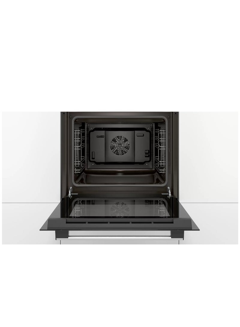 BOSCH Built-In Electric Oven 60Cm Capacity 66 Liter Electric Grill LED Display Control HBF514BH1T Grey - Image 3