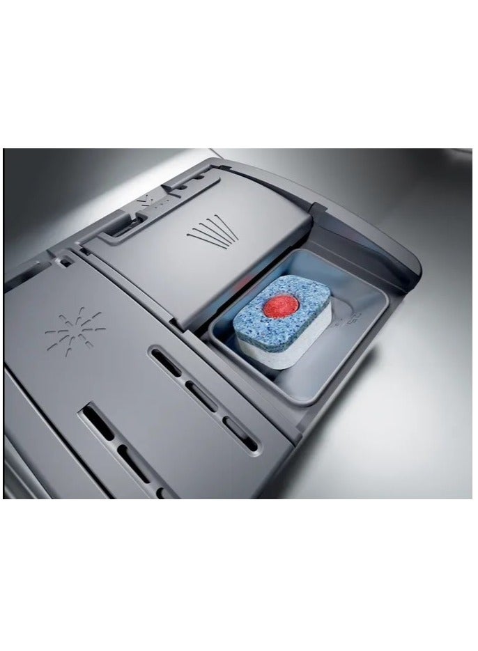 BOSCH - Dishwasher Series 4 Free-sStanding 12 Person 60 Cm 5 Programmers SMS45DI10V silver - Image 1
